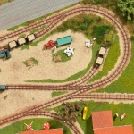Busch 8079 - N - Feldbahn Gleis-Set